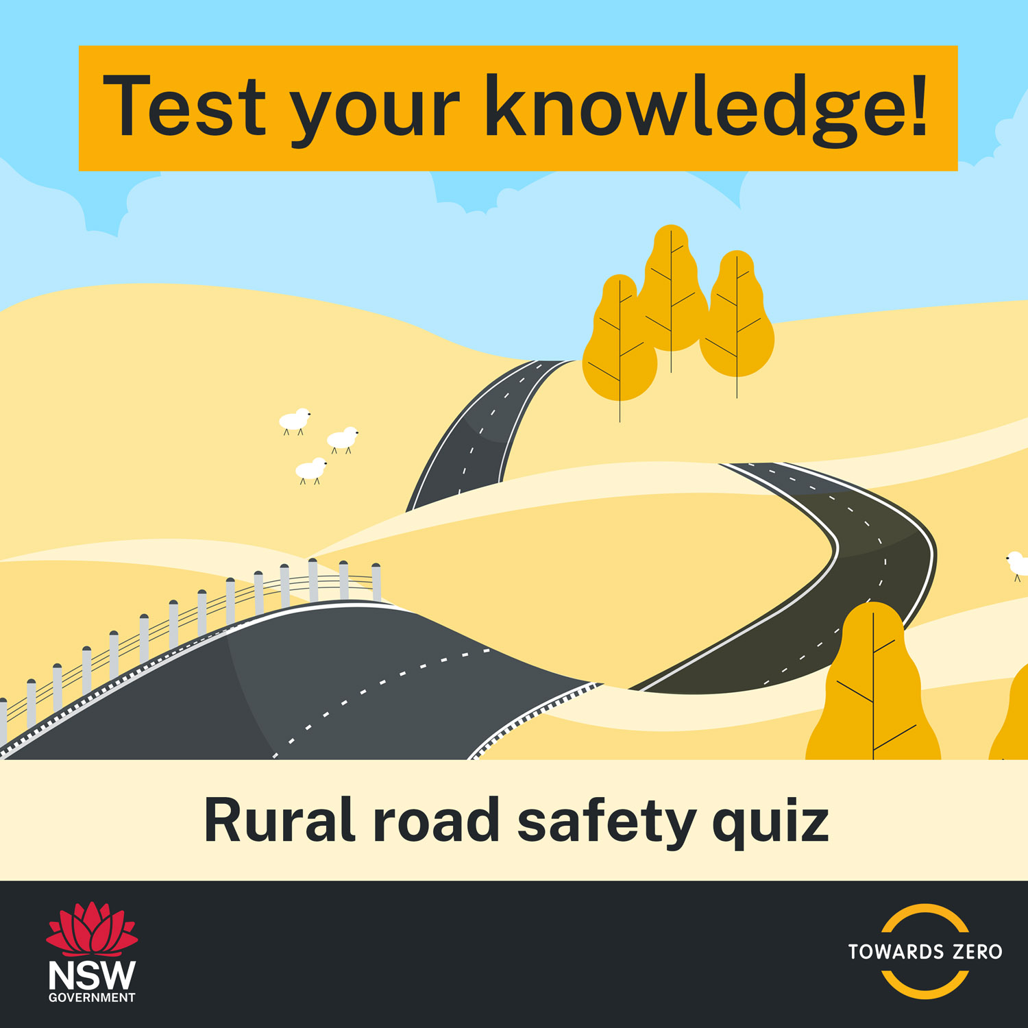 Rural road safety quiz